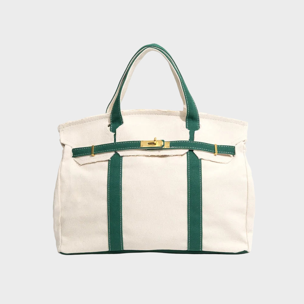 Boatkin | Structured Canvas Tote Bag with Reinforced Handles