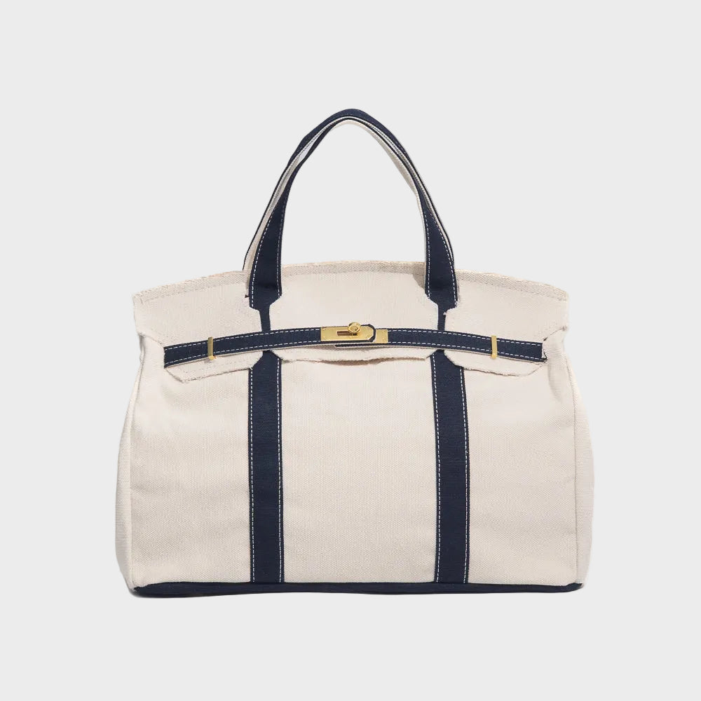 Boatkin | Structured Canvas Tote Bag with Reinforced Handles