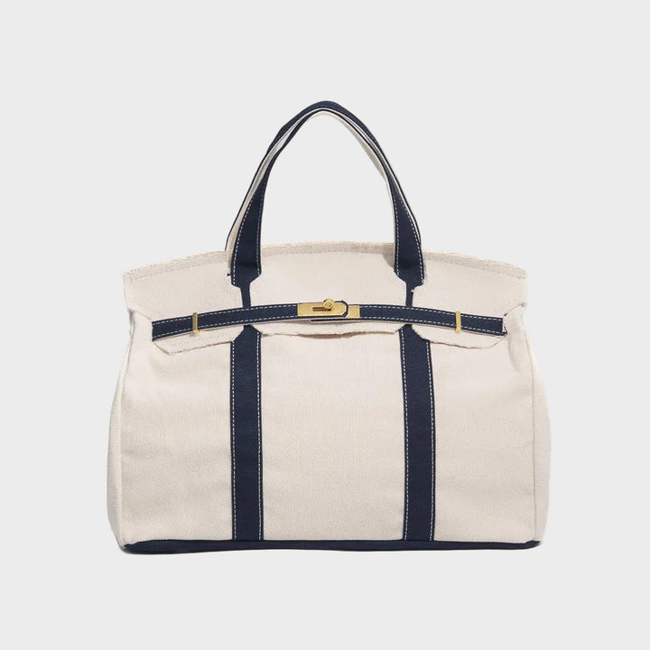 Boatkin | Structured Canvas Tote Bag with Reinforced Handles