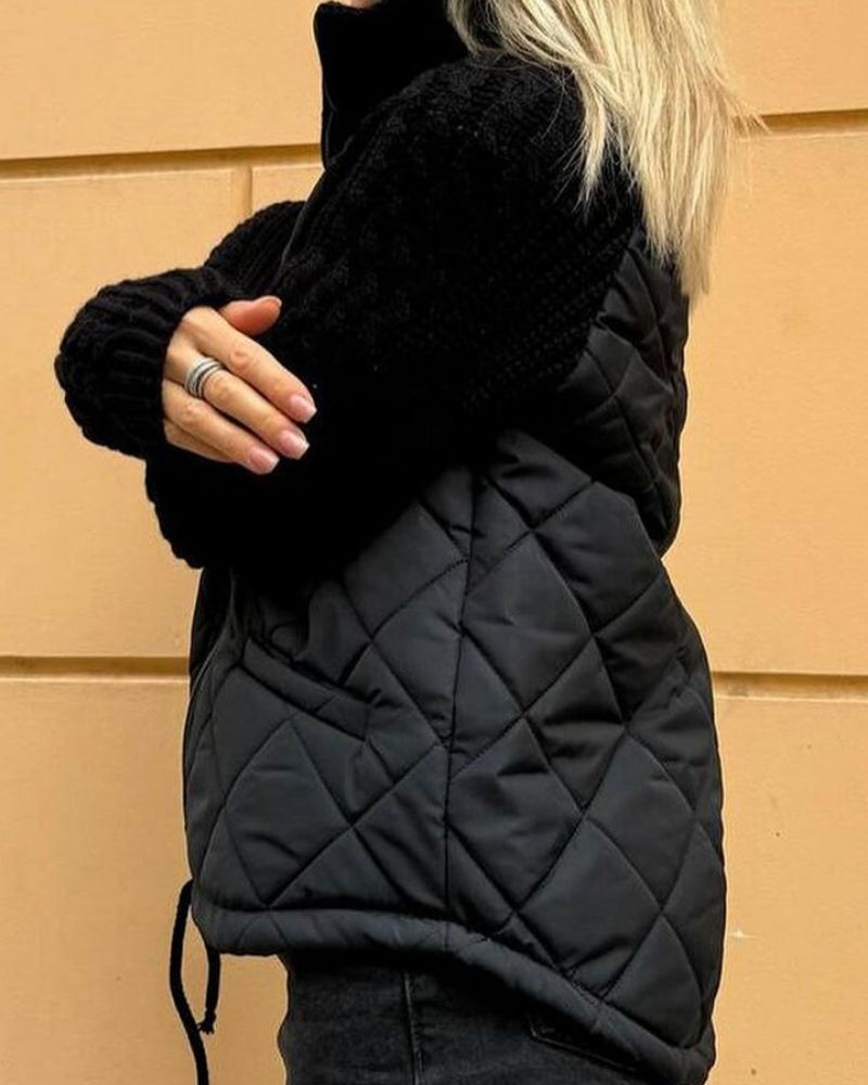 BOILAR - Casual gebreide jas met rits - Bellanza