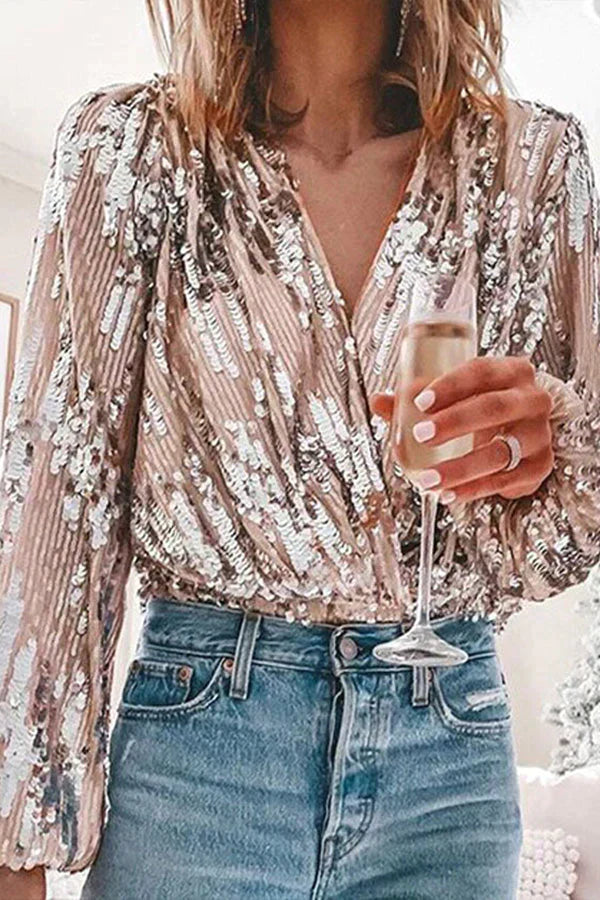 Sierra - Blusa glamorosa