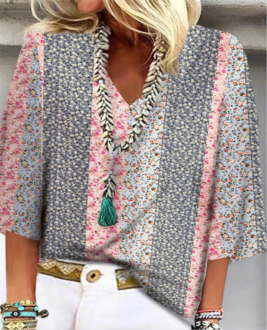 Anika | Blusa con Brisa Floral