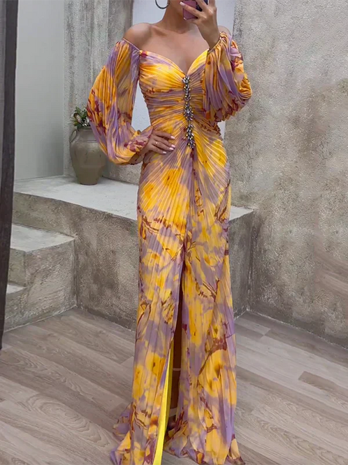 Amelia | Elegante vestido con escote en V