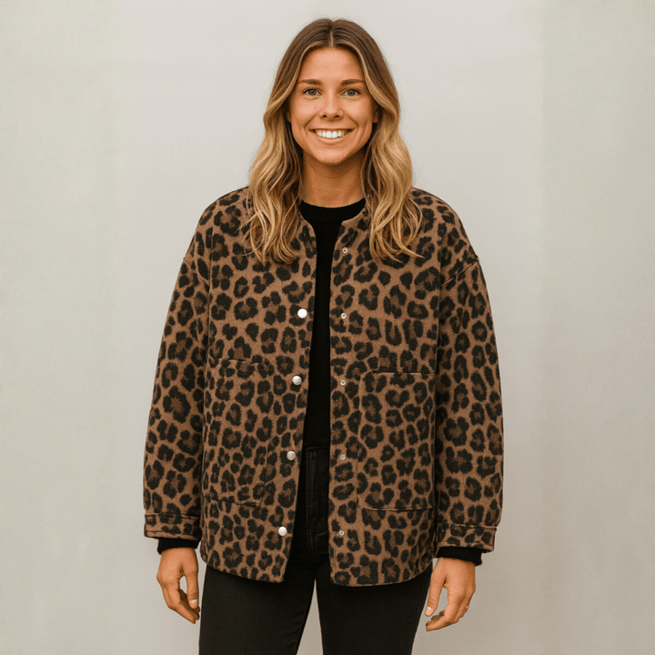 Charlene | Chaqueta de leopardo