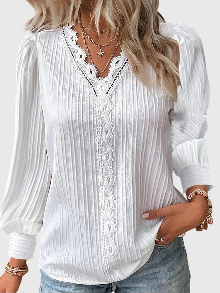 Andrea™ | Blusa Elegante de Pulôver