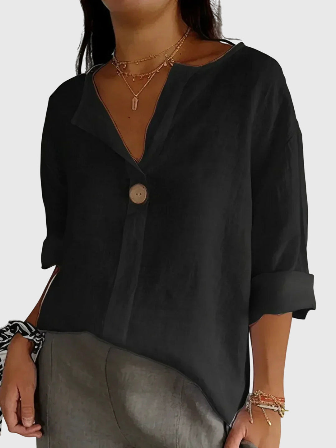 Gemma™ | Blusa Chic e Confortável
