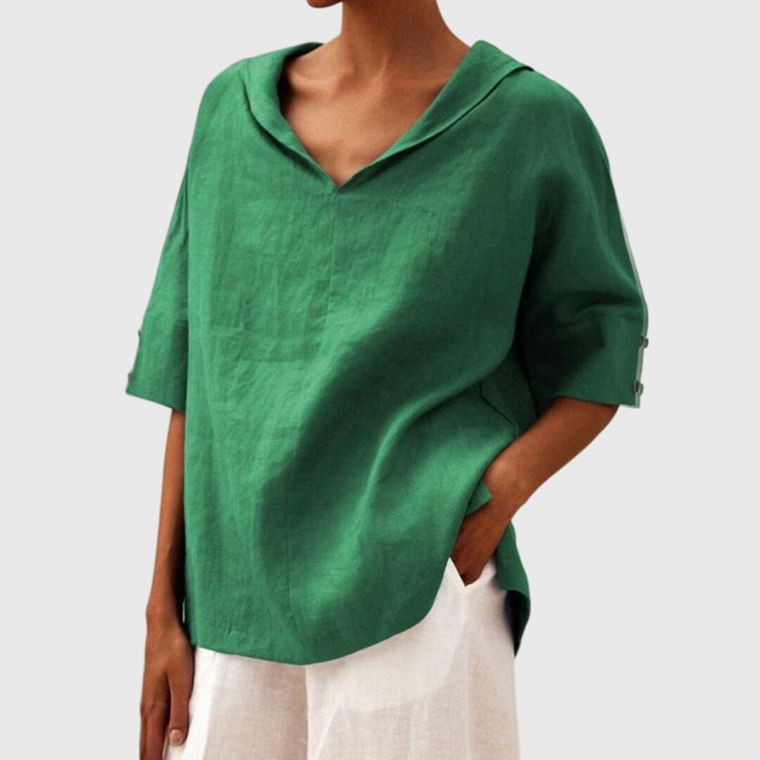 Joanna™ | Blusa informal de corte holgado