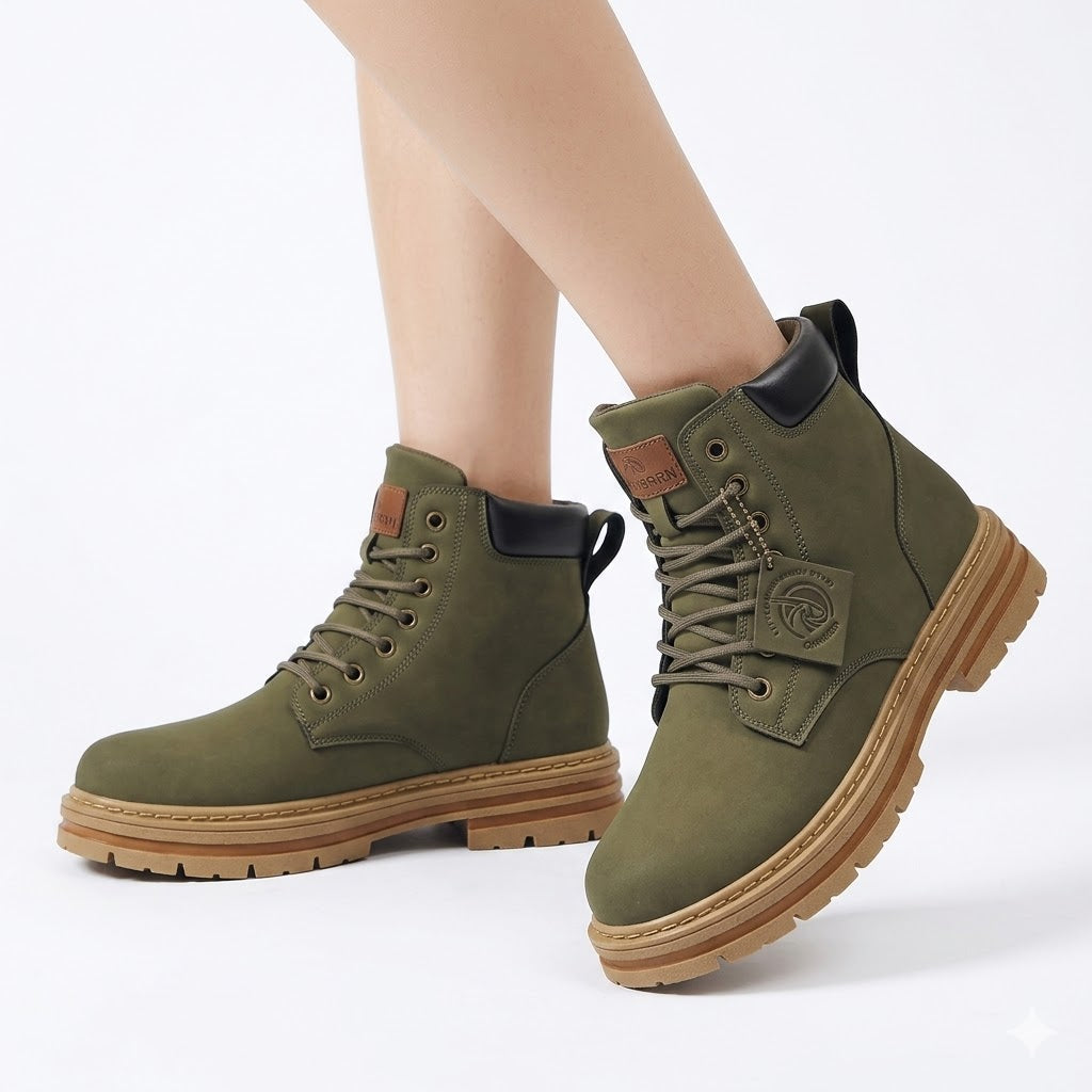 Luca | Men Rugged Lace Up Outdoor Boots