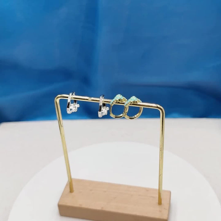 Turquoise Turtle Stud Earrings