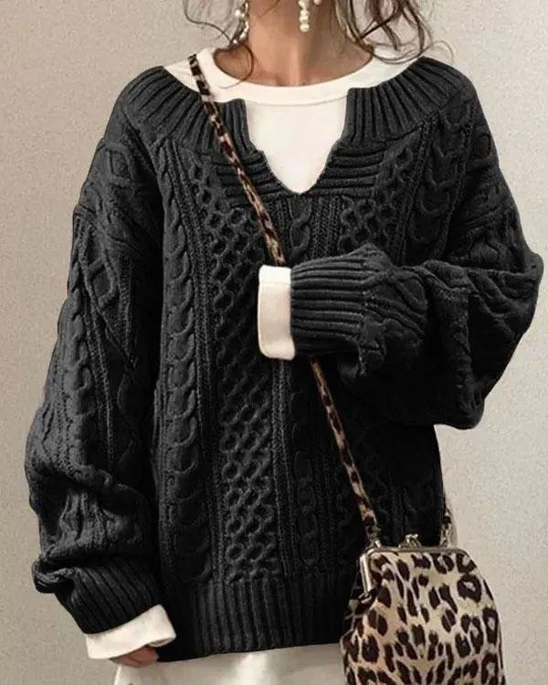Melanie - Suéter Confortável e Atemporal