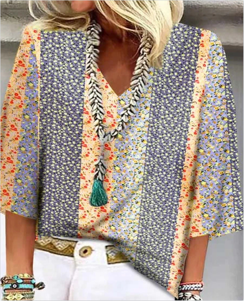 Anika | Blusa con Brisa Floral