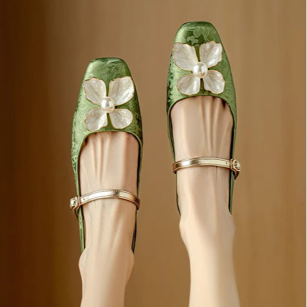 Scarpins Slingback Genine