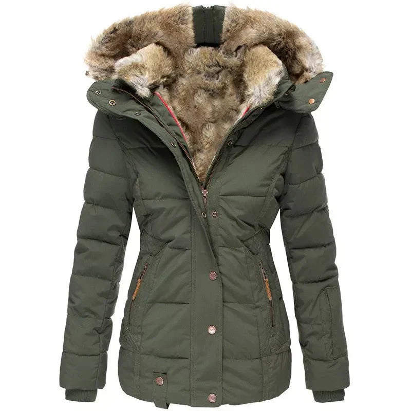GRACE | COMFORTABLE WARM WINTER FUR JACKET