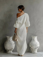 Nelle™ - Vestido longo elegante