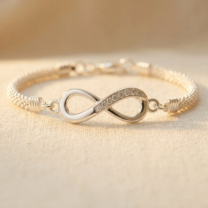 Adjustable Infinity bracelet