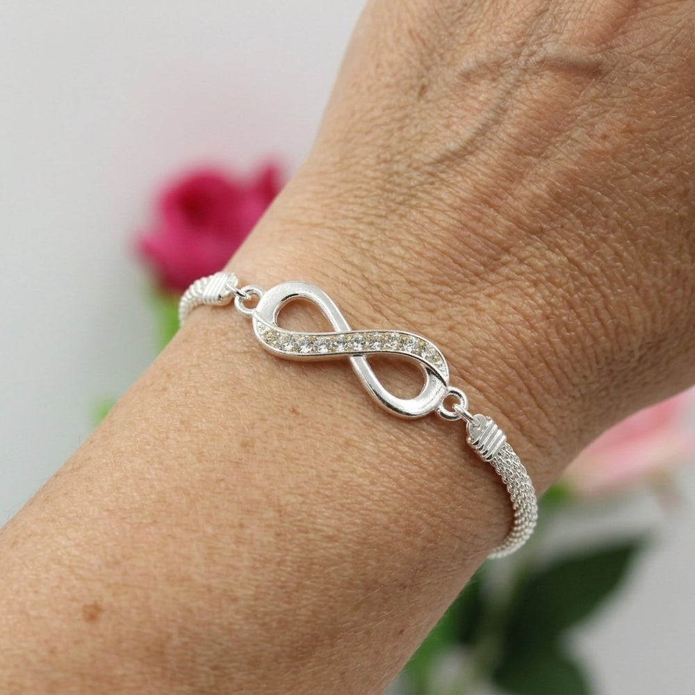 Adjustable Infinity bracelet