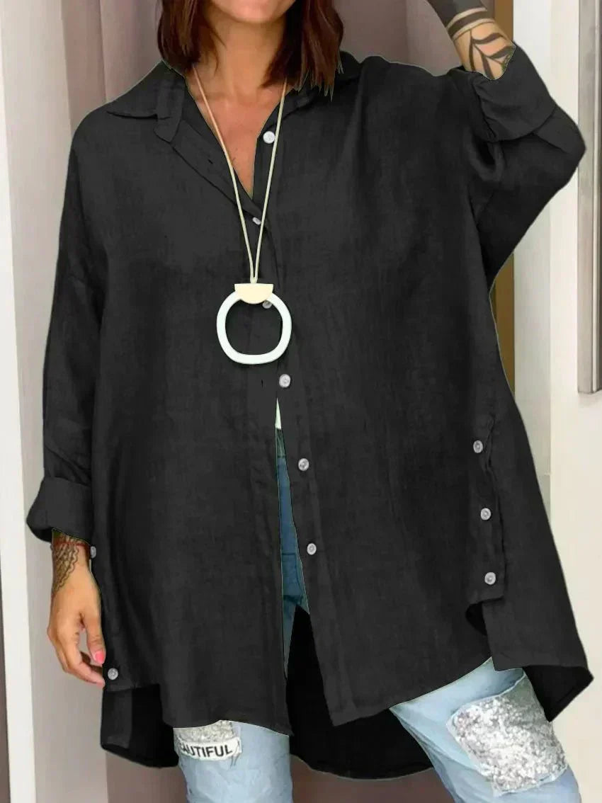 Nadine | Camisa Luxuosa Oversized