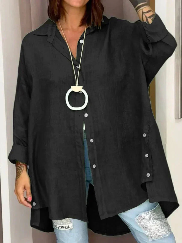 Nadine | Camisa Luxuosa Oversized