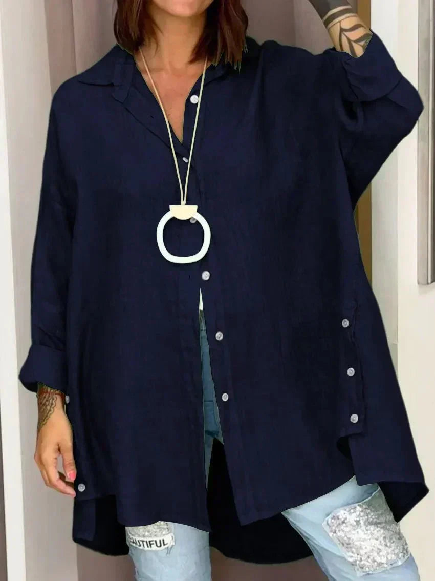 Nadine | Camisa Luxuosa Oversized