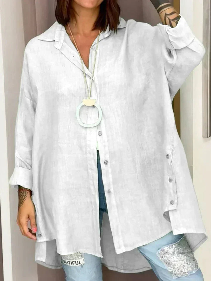 Nadine | Camisa Luxuosa Oversized
