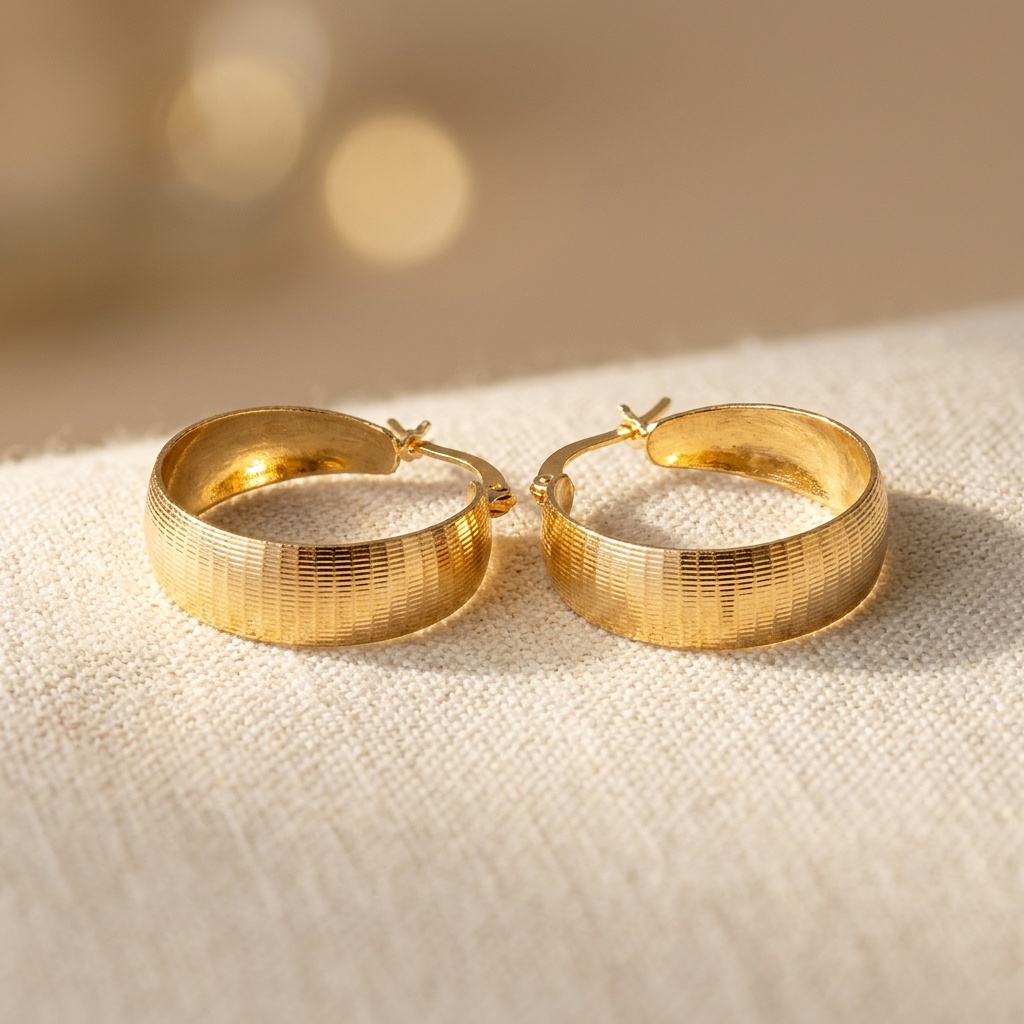 Sophisticated Luxe Gold Earrings