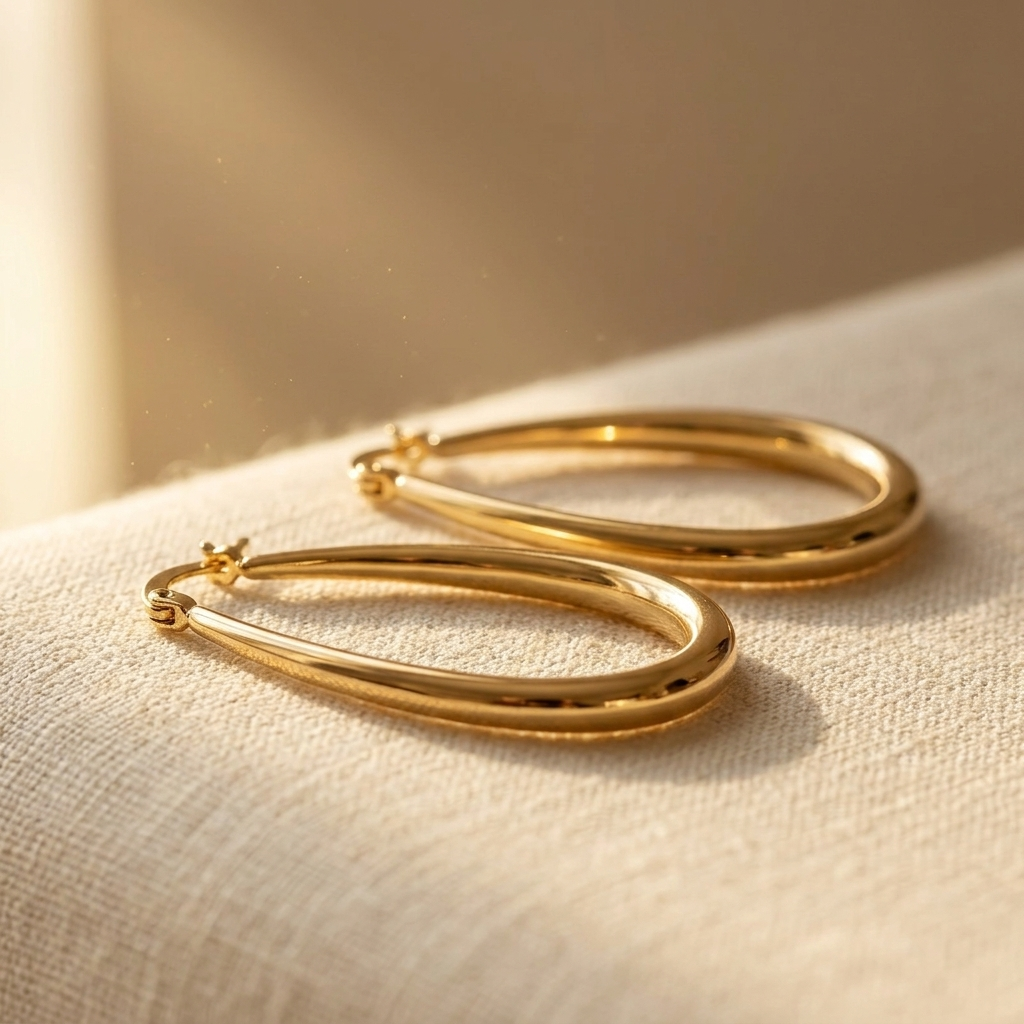 Exclusive Vintage Gold Earrings