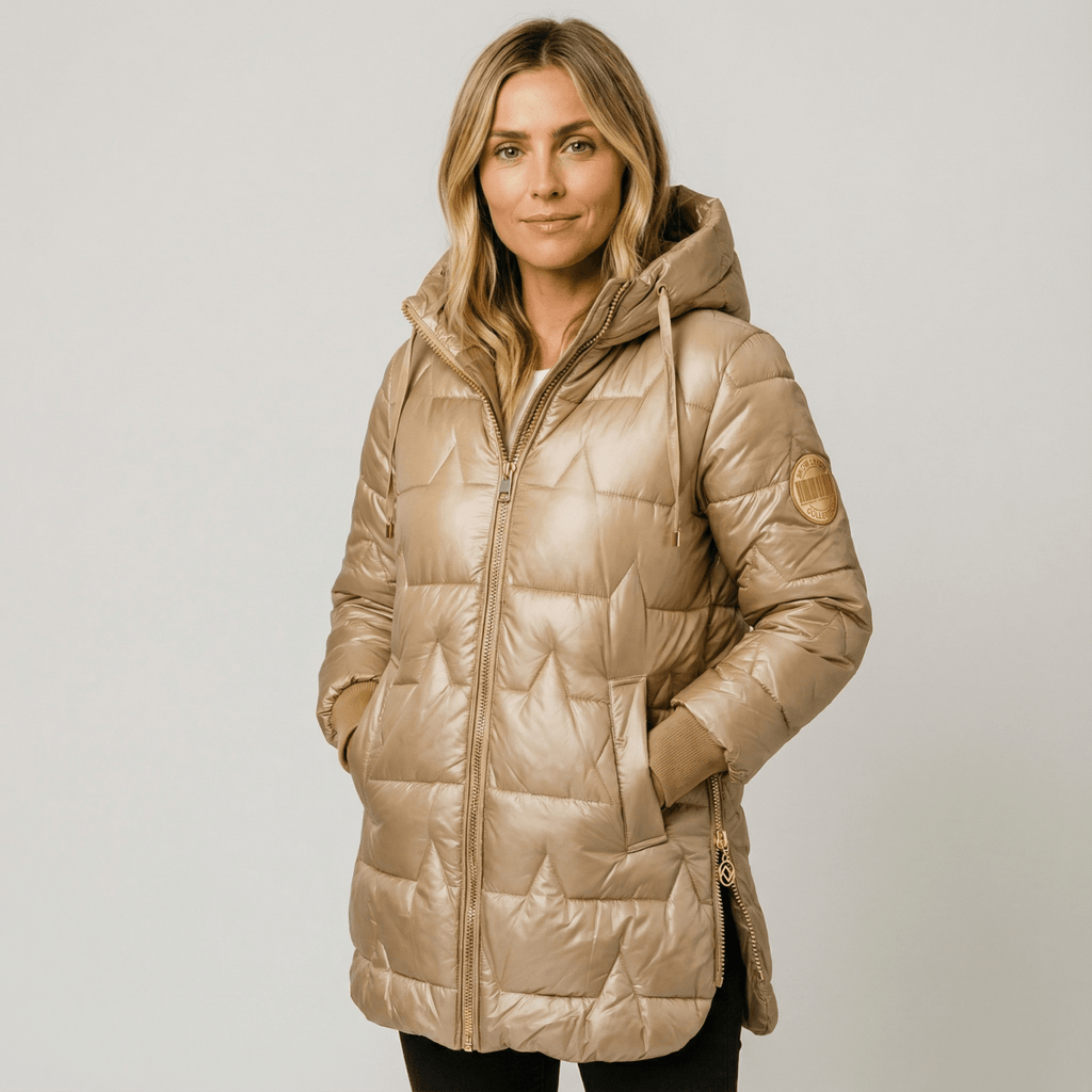 Marga | Long Warm Quilet Jacket