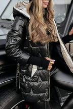 Marga | Long Warm Quilet Jacket