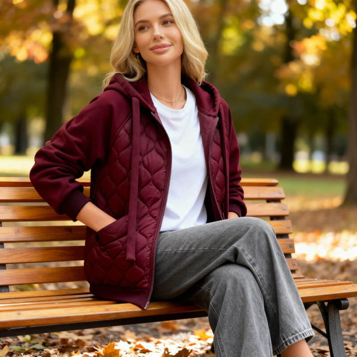 Natalie | Chaqueta acolchada con capucha