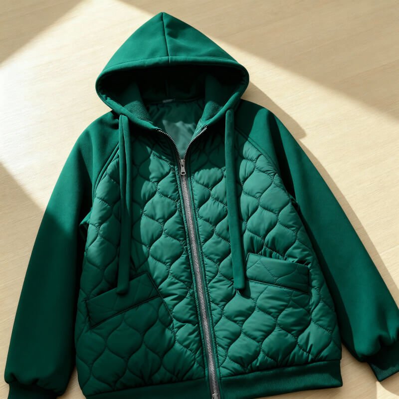 Natalie | Chaqueta acolchada con capucha