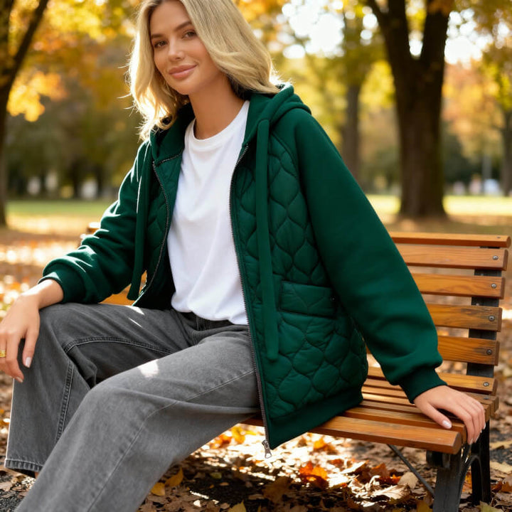Natalie | Chaqueta acolchada con capucha