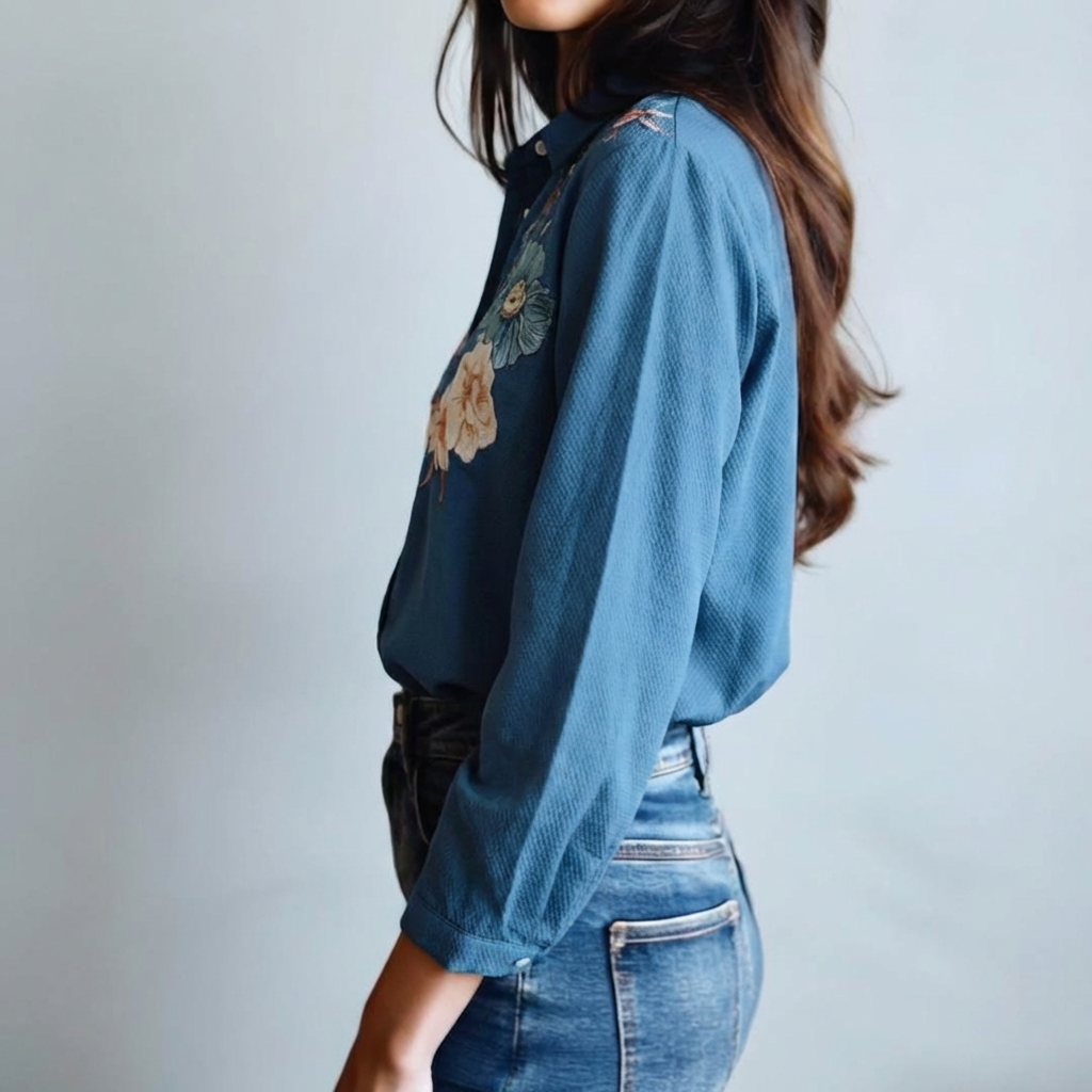 Blusa Feminina Boho Chic Floral