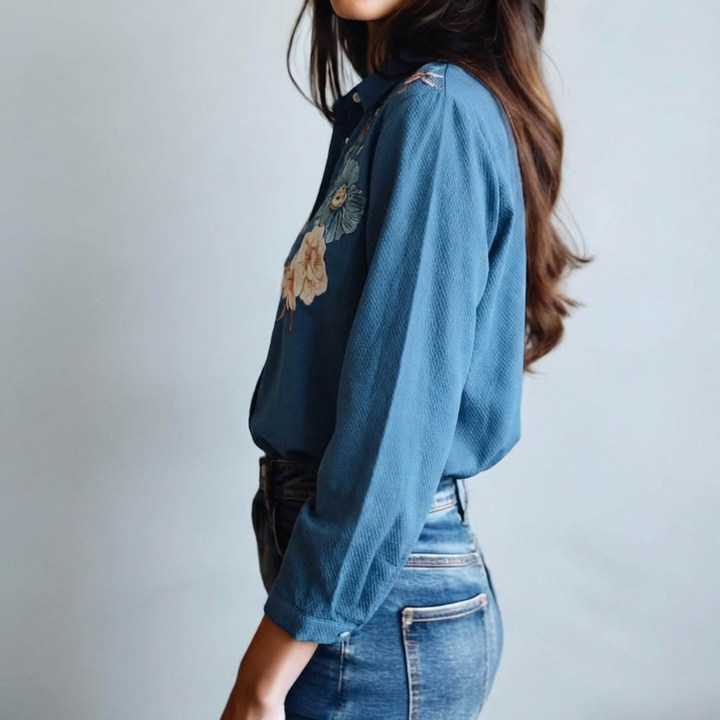 Blusa Feminina Boho Chic Floral