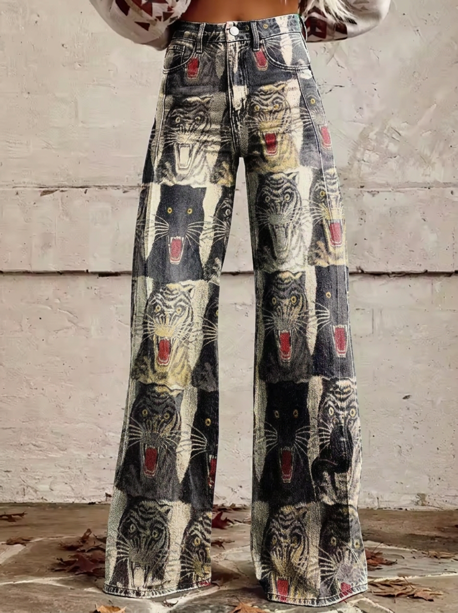 Sofia - Comfortable Wide Leg Jeans