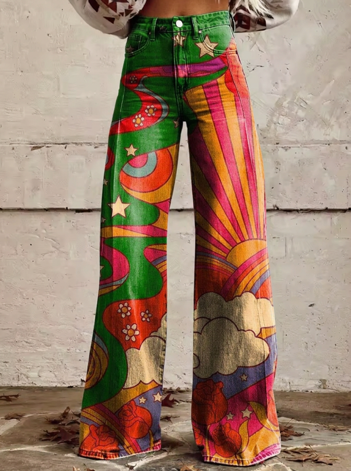 Vivian - Live Wide Leg Jeans