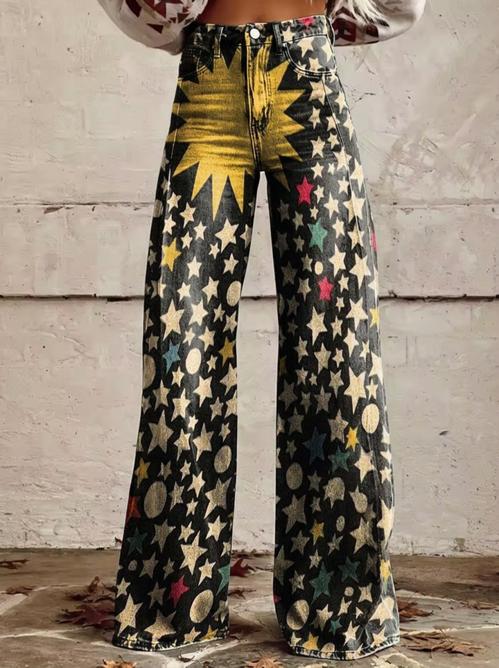 Nova - Astral Print Jeans