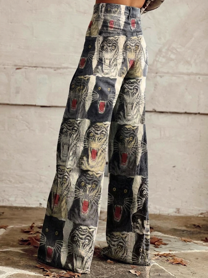 Sofia - Comfortable Wide Leg Jeans