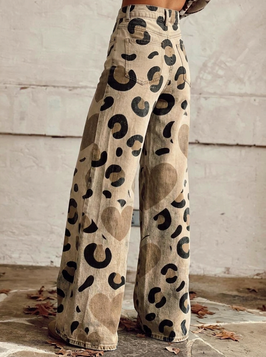 Luna - Pantalones Acampanados Psicodélicos