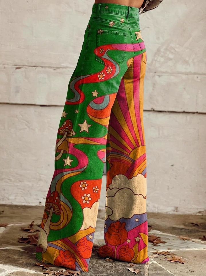Vivian - Live Wide Leg Jeans