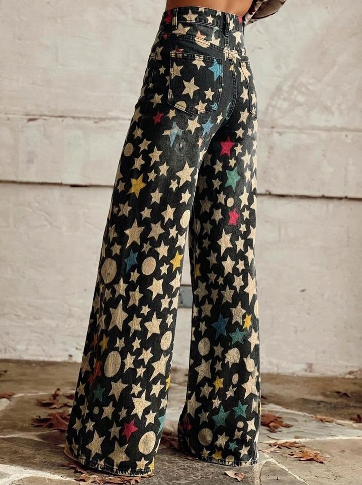 Nova - Astral Print Jeans