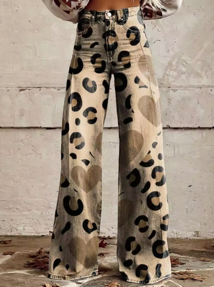 Luna - Pantalones Acampanados Psicodélicos