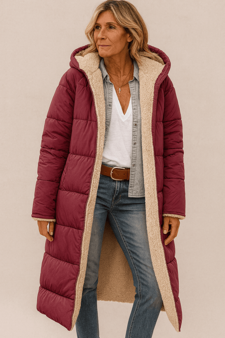 Sasha | Abrigo reversible suave