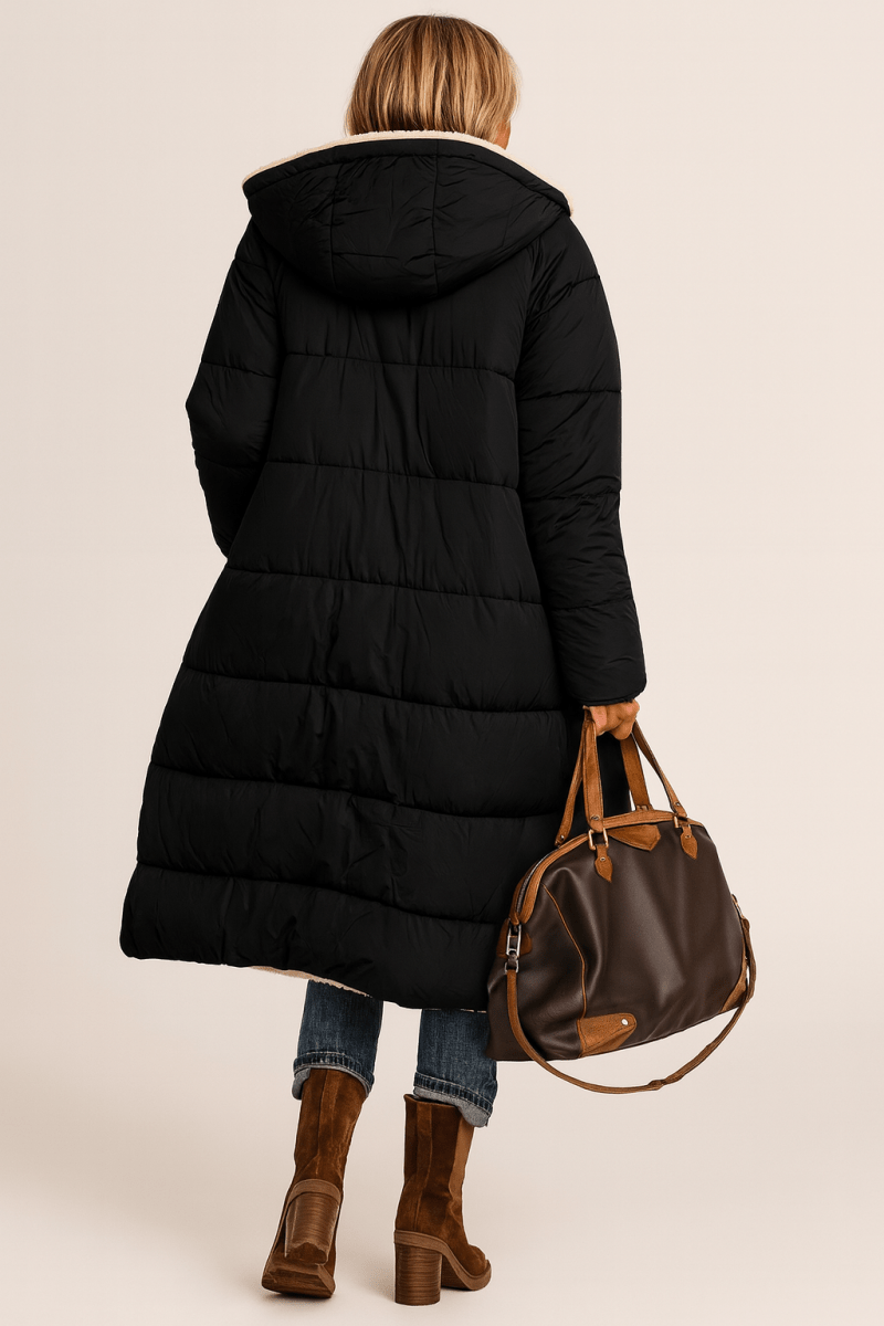 Sasha | Abrigo reversible suave