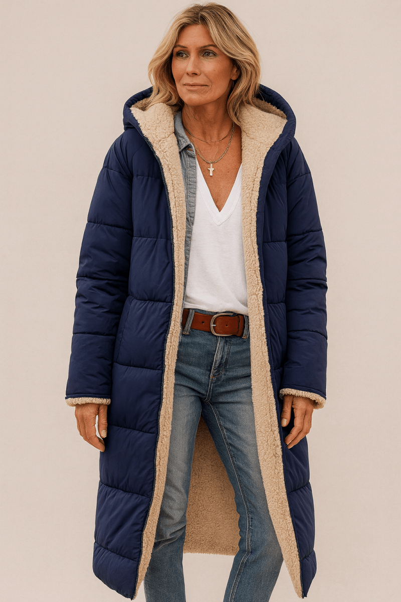 Sasha | Abrigo reversible suave