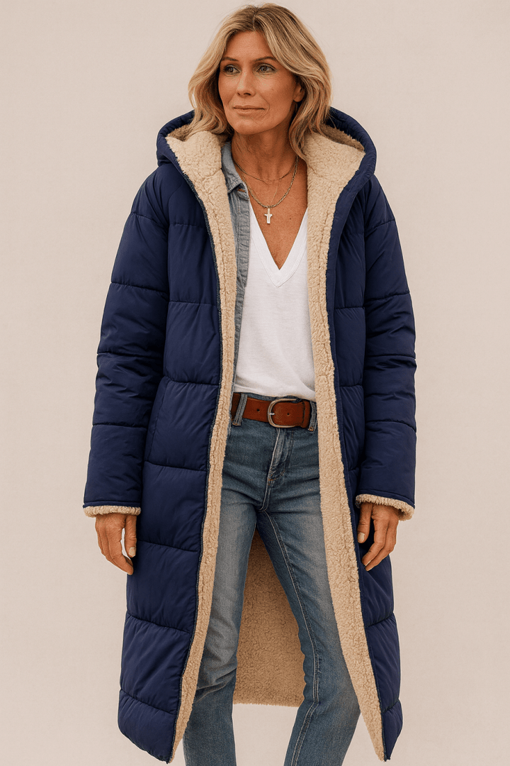 Sasha | Abrigo reversible suave