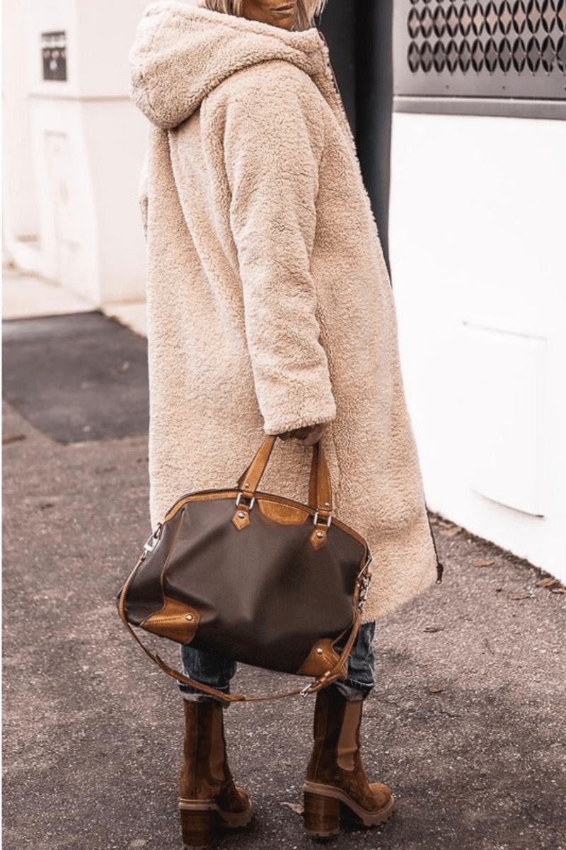 Sasha | Abrigo reversible suave