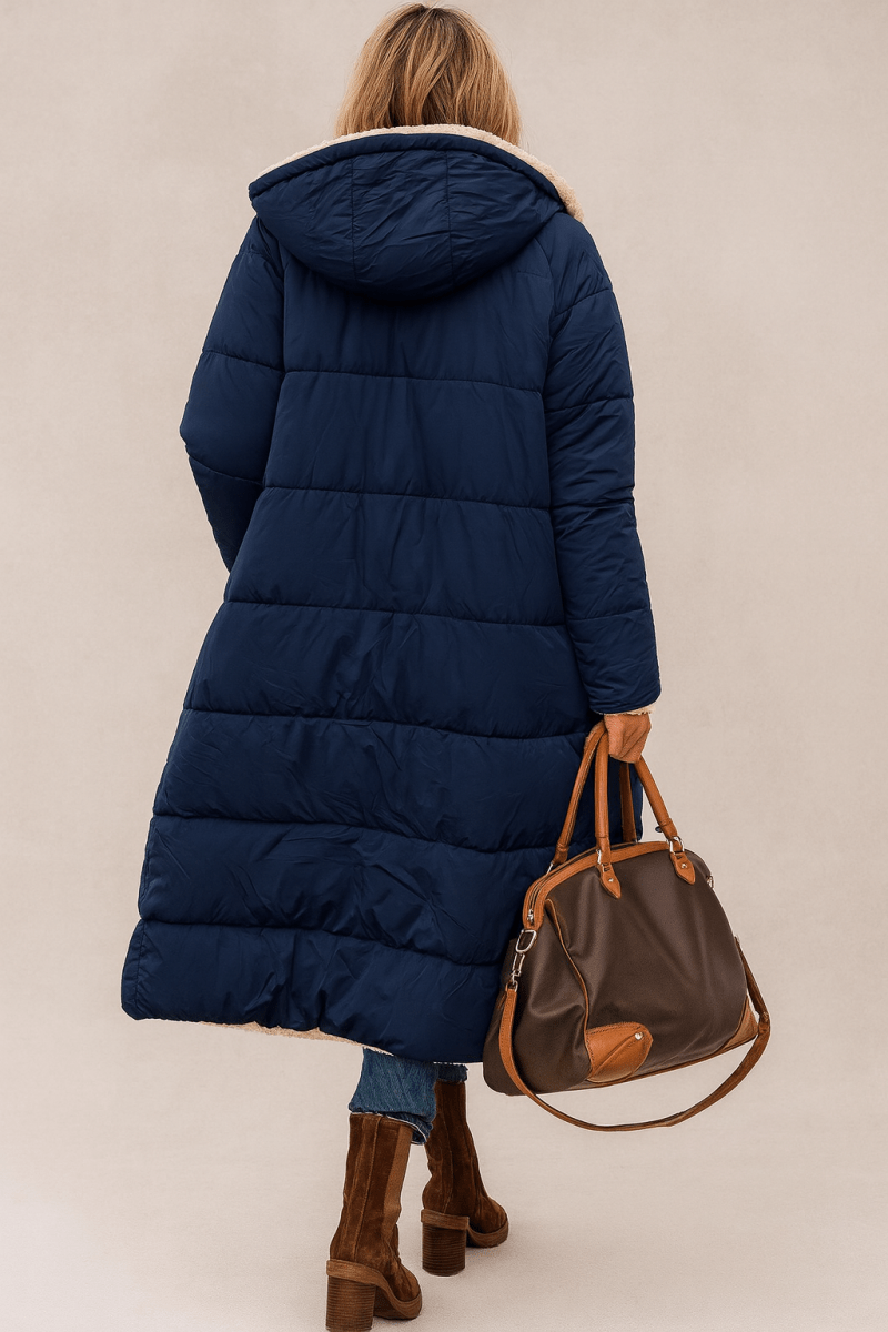 Sasha | Abrigo reversible suave