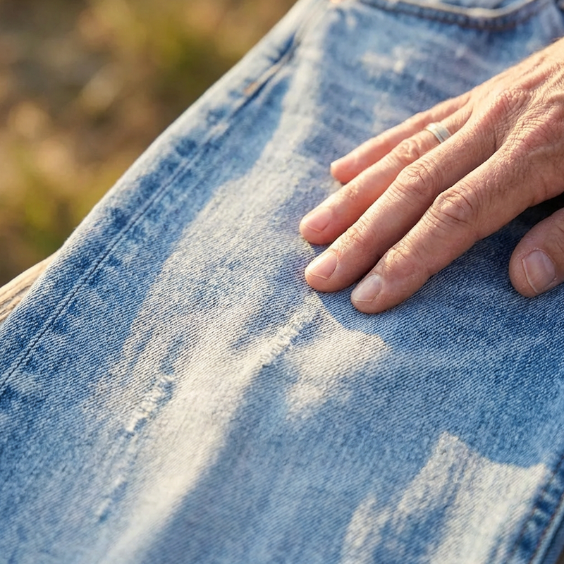Aberjean™ | Jeans rectos cortos retro